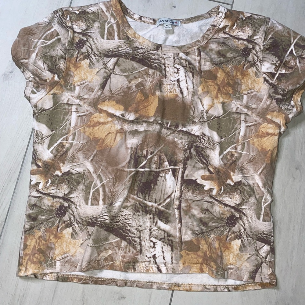 Orage Earthy Tones Camouflage Tee